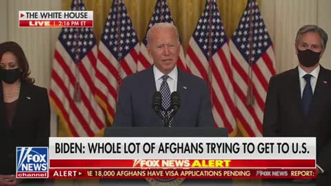 Biden Walks Away As Reporter Asks Why He Trusts The Taliban