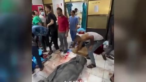 ►🇵🇸🇮🇱:Gaza hospital footage Al-Shifa