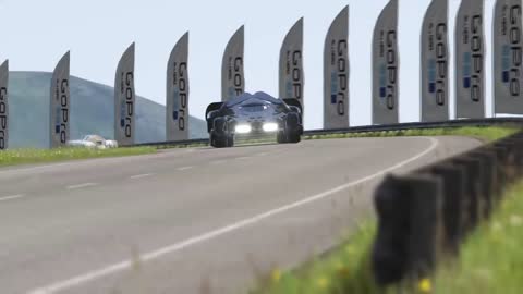 Batmobile vs Hypercars at Highlands