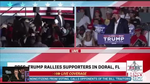 THE BENNY SHOW... BARRON TRUMP, MAGA RALLY FLORIDA NEXT GENERATION TRUMP