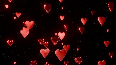 718. ❤️‍🔥Cosmic Love🧡 Relaxing Hearts 💗in Loop❣️🔔#PiSrnd 👁️#PiS1m Have Fun!