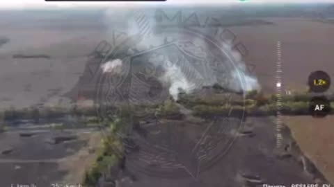 Ukrainian BMP Hit by an RPG Near Nikolaevka