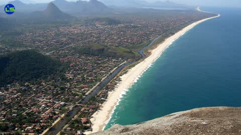 The famous beaches of the municipality Maricá, Rio de Janeiro, Brazil