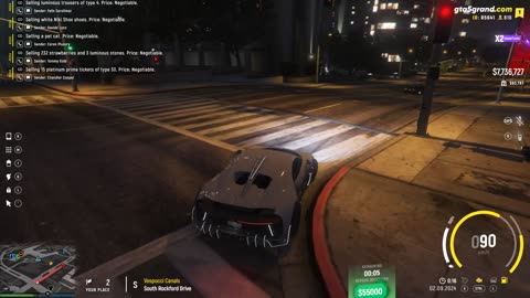 GTA V - Grand RP EN1 - Bugatti Chiron - Corrida de Rua de 02-09-2024 - 00:15 - Sargento Rodrigues