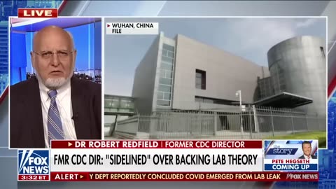 Ex-CDC director Robert Redfield speaks out on COVID lab leak theory