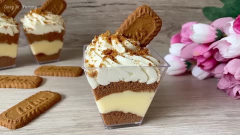 4 Easy NO BAKE Dessert Cup Recipes. No Eggs, No Gelatine, No Alcohol