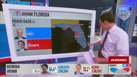 MSNBC Freaks Out After DeSantis Flipped Deep-Blue County