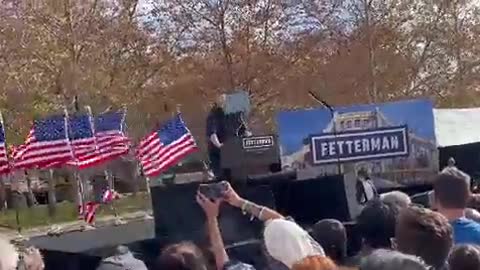 Fetterman Declares Obama "Sedition Free" - Immediately All American Flags Fall