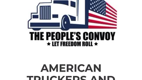 Live - The Peoples Convoy - Pulling into Casa Grande Az