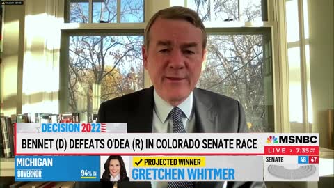 Sen. Bennet: We Saw A Rejection Of Trump And Of Chaos