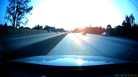 California Speeder Quickly Pulled Over