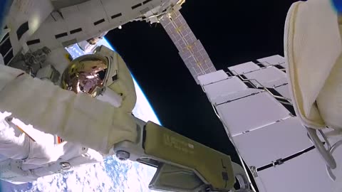 Astronauts Accidentally lose a shield in space