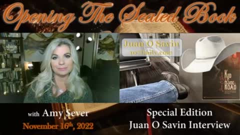 Juan O' Savin with Amy Sever - Major Intel - Interview AFTER Juan's Visit to Mar-a-Lago