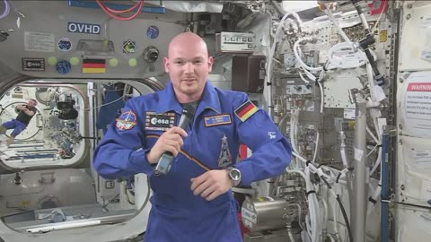 ISS Astronaut Talks with Members of the German Parliament