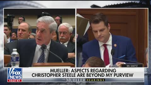 Hearing: Gaetz questions Robert Mueller