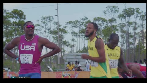 Andrew Hudson 200m personal best in first competition for Jamaica at NACAC in the Bahamas