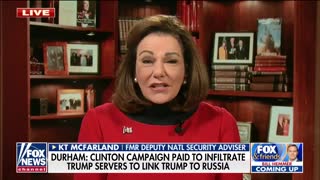 KT McFarland Rips 'Complicit' Media for Ignoring Bombshell Durham Probe Report