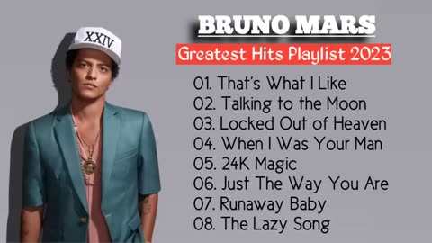 Bruno Mars music