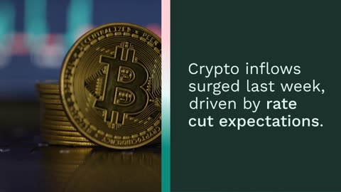 Crypto Investments Inflows Reach $436 Million as Markets Price In 0.5% Interest Rate Cut