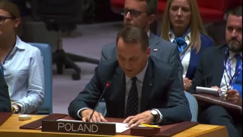 Polish Foreign Minister CALLS OUT Russia at UN Security Council Meeting