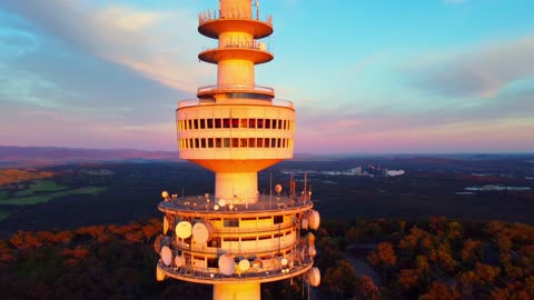 Telstra Tower, Black Hill Canberra, Australia.