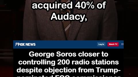 George Soros Closer to Controlling 200 Radio Stations after FCC Approves Fast-Track