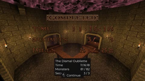 Quake - E2M6 The Dismal Oubilette Walkthrough (All Secrets)