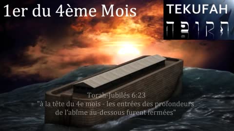 Tekoufoth - Jour de Noah - 1er du 4ème Mois - Mercredi 23 Juin 2021 ☆ Torah et Yeshoua ☆