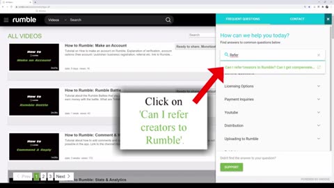 Rumble How people are Making Money Videos