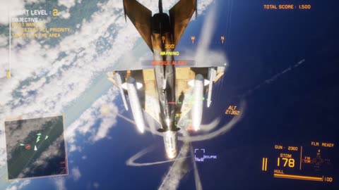 Project Wingman Conquest Mode, Mission 4, Normal, 0.5x alert modifier