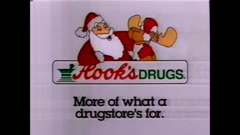 December 7, 1993 - Toss Across Game & Hook's Drugs Christmas Ad