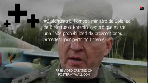 El llamado ministro de Defensa de Bielorrusia, Khrenin