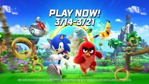 Sonic the Hedgehog and Angry Birds Collide