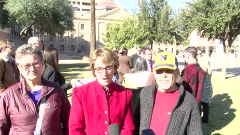 Senator Wendy Rogers brief interview after the presser regarding the Gas prices.