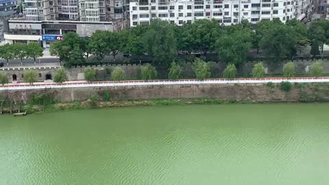 A green river