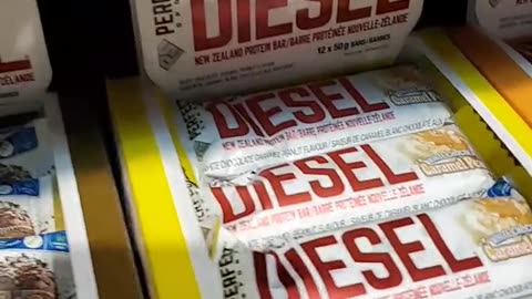 BRAND NEW! Diesel Protein Bars!