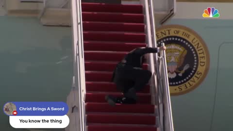 Oops, He Did It Again... Biden Falls A Lot! (host K-von cringes)