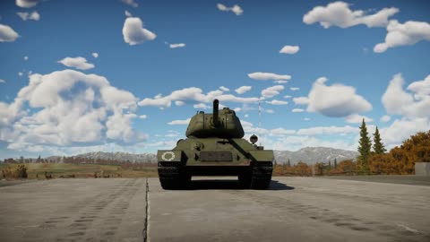 War Thunder: T-34- DT Gameplay