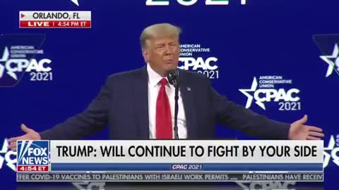 President Trump "I Am Not Starting A New Party" CPAC Speech 2/28/2021