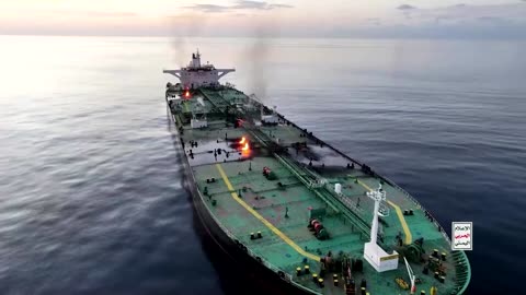 Houthis release video said to show Greek-flagged tanker attack