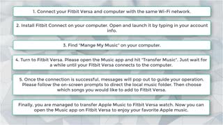 How to Enjoy Apple Music on Fitbit Versa