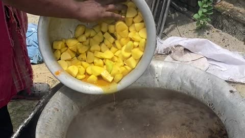 cooking potatoes #cooking #home #food #bangladesh