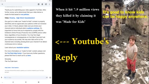 YouTube Threatens me then Kills my 7.9 Million viral views video.