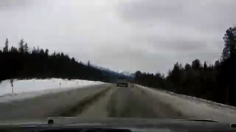 Jasper to Valemount time lapse road trip