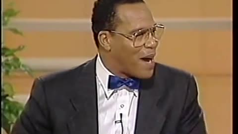 ''MINISTER FARRAKHAN ON DONAHUE SHOW 1990''