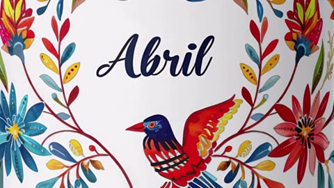 Brighten Your Day with This Personalized Abril Floral Mug! 🌸☕ #CustomGift #MorningVibes