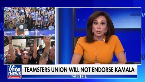 'The Five' Kamala Harris just got humiliated by Teamsters