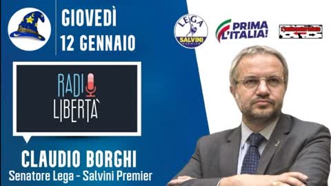 🔴 29ª Puntata della rubrica "Scuola di Magia" di Claudio Borghi su Radio Libertà (12/01/2023).