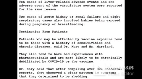 24-0219 - COVID Vaccine Shedding Is 'Real', FDA & Pfizer Docs Are Proof - Clinicians