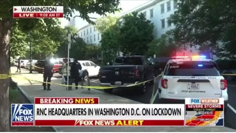 RNC headquarters in Washington DC on lockdown